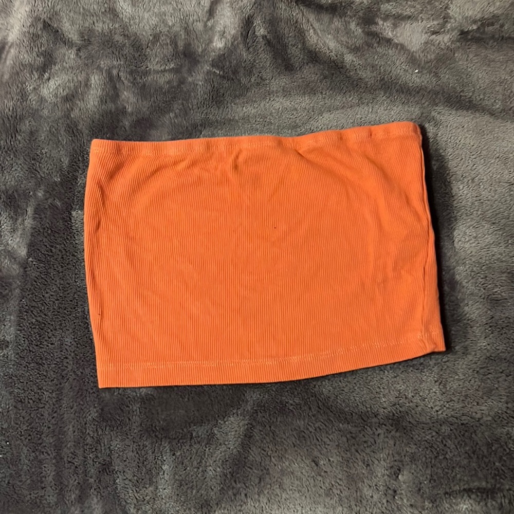 peach tube top forever 21!
